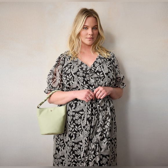 LC Lauren Conrad Floral Maxi Dress | NWT Size XL - Picture 4 of 9